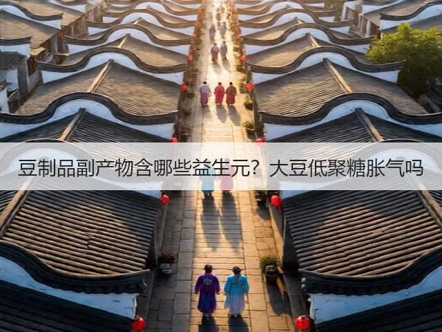 豆制品副产物含哪些益生元?大豆低聚糖胀气吗(图3) 豆制品副产物含哪些益生元?大豆低聚糖胀气吗(图3)