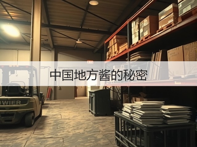 中国地方酱的秘密(图3) 中国地方酱的秘密(图3)