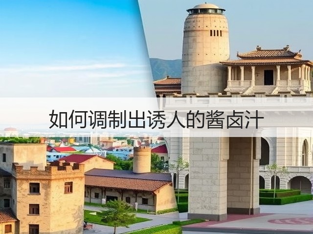 如何调制出诱人的酱卤汁(图3) 如何调制出诱人的酱卤汁(图3)