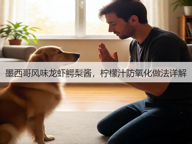 墨西哥风味龙虾鳄梨酱，柠檬汁防氧化做法详解