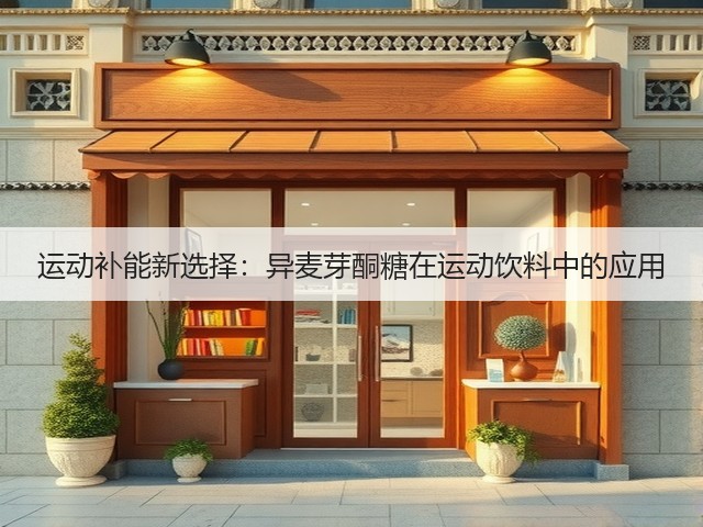 运动补能新选择:异麦芽酮糖在运动饮料中的应用(图1) 运动补能新选择:异麦芽酮糖在运动饮料中的应用(图1)