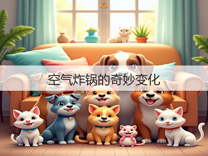 空气炸锅的奇妙变化