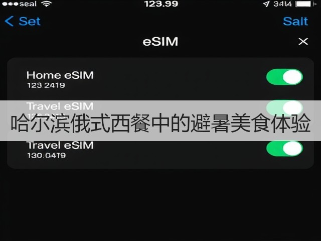 哈尔滨俄式西餐中的避暑美食体验(图3) 哈尔滨俄式西餐中的避暑美食体验(图3)