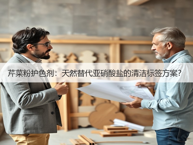 芹菜粉护色剂：天然替代亚硝酸盐的清洁标签方案？