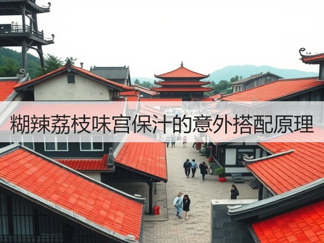 糊辣荔枝味宫保汁的意外搭配原理(图1) 糊辣荔枝味宫保汁的意外搭配原理(图1)