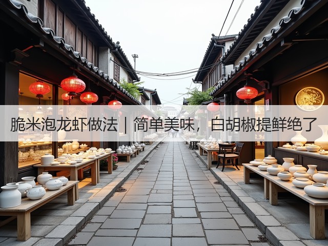 脆米泡龙虾做法|简单美味,白胡椒提鲜绝了(图1) 脆米泡龙虾做法|简单美味,白胡椒提鲜绝了(图1)