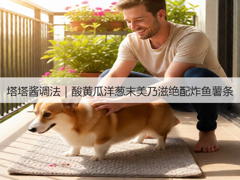 塔塔酱调法｜酸黄瓜洋葱末美乃滋绝配炸鱼薯条