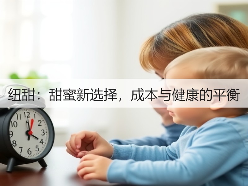 纽甜：甜蜜新选择，成本与健康的平衡