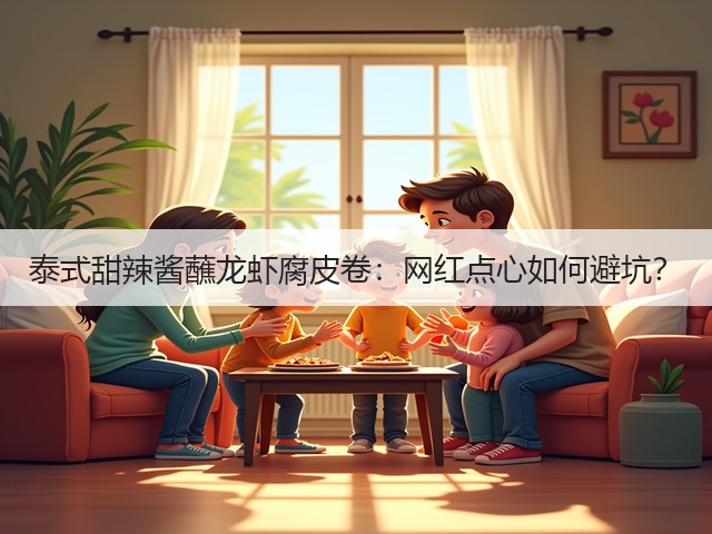 泰式甜辣酱蘸龙虾腐皮卷:网红点心如何避坑?(图1) 泰式甜辣酱蘸龙虾腐皮卷:网红点心如何避坑?(图1)