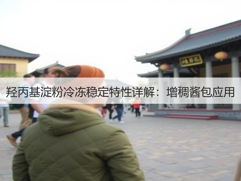 羟丙基淀粉冷冻稳定特性详解：增稠酱包应用