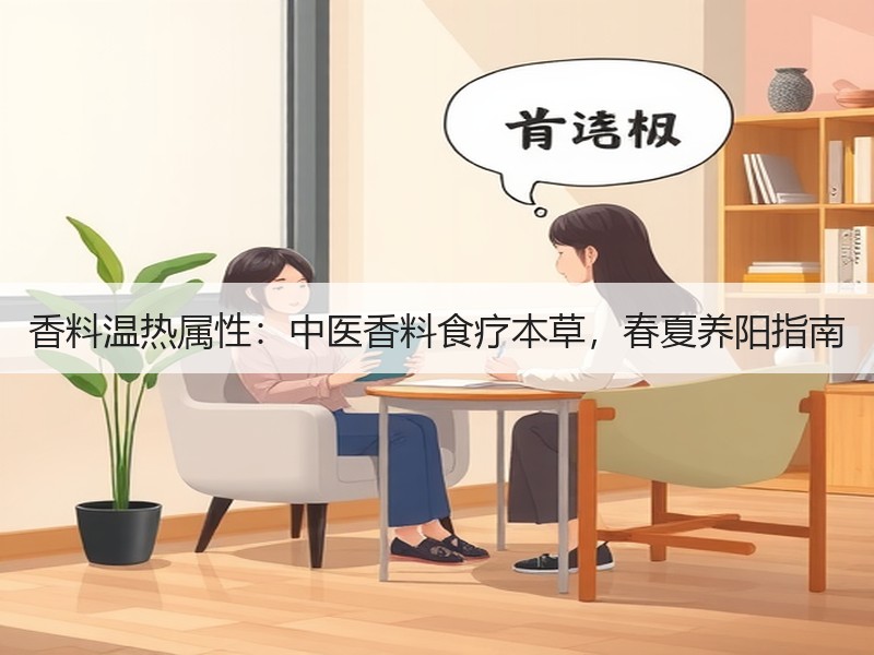 香料温热属性：中医香料食疗本草，春夏养阳指南