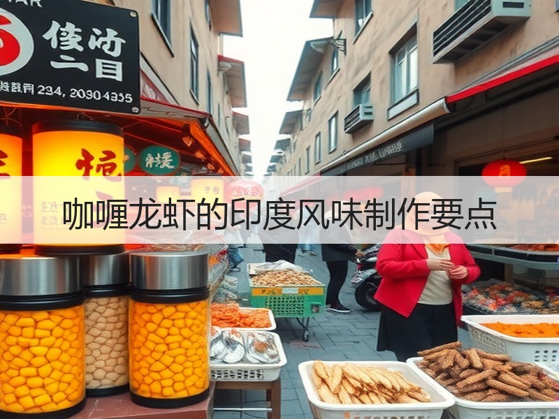 咖喱龙虾的印度风味制作要点