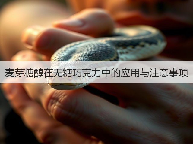 麦芽糖醇在无糖巧克力中的应用与注意事项(图1) 麦芽糖醇在无糖巧克力中的应用与注意事项(图1)