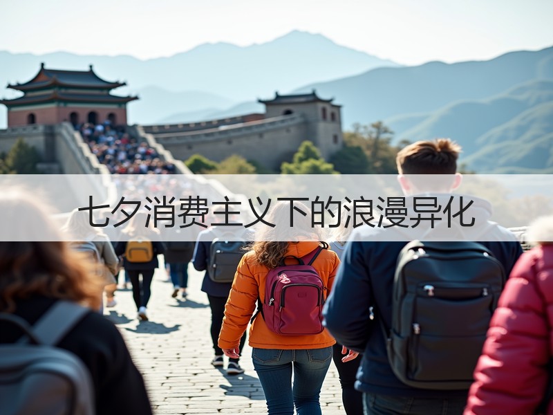 七夕消费主义下的浪漫异化