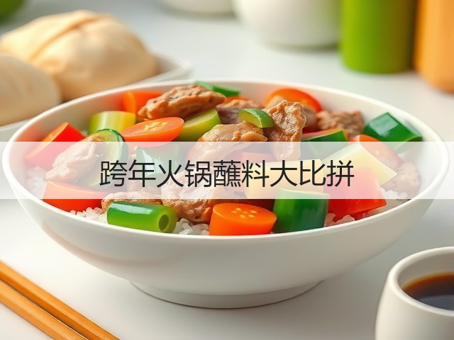 跨年火锅蘸料大比拼(图3) 跨年火锅蘸料大比拼(图3)