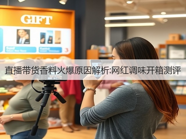 直播带货香料火爆原因解析:网红调味开箱测评(图3) 直播带货香料火爆原因解析:网红调味开箱测评(图3)