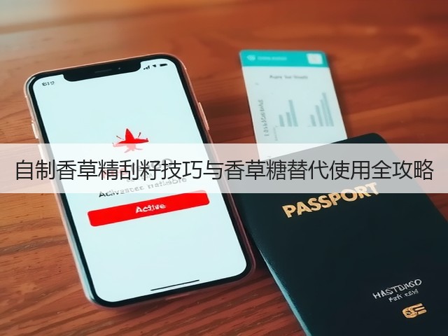 自制香草精刮籽技巧与香草糖替代使用全攻略(图2) 自制香草精刮籽技巧与香草糖替代使用全攻略(图2)
