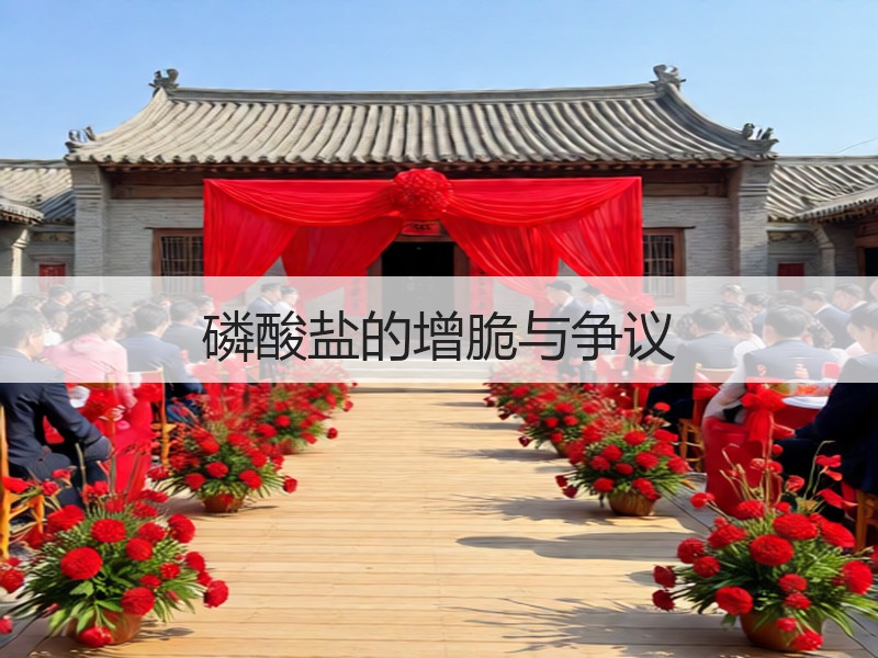 磷酸盐的增脆与争议