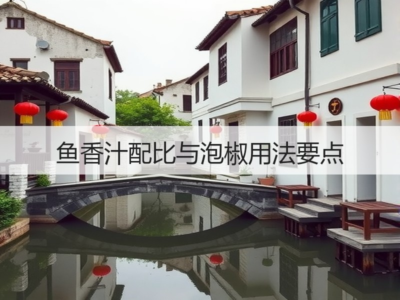 鱼香汁配比与泡椒用法要点