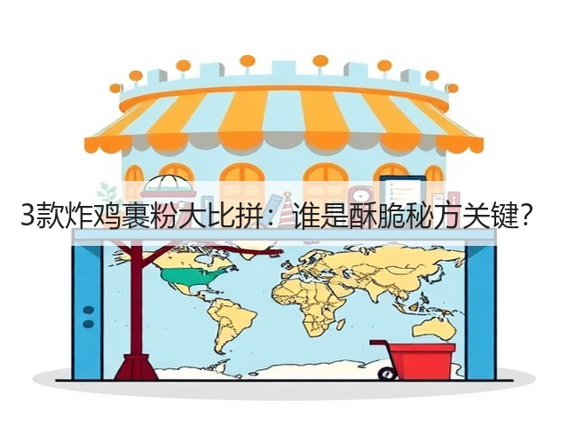 3款炸鸡裹粉大比拼:谁是酥脆秘方关键?(图1) 3款炸鸡裹粉大比拼:谁是酥脆秘方关键?(图1)