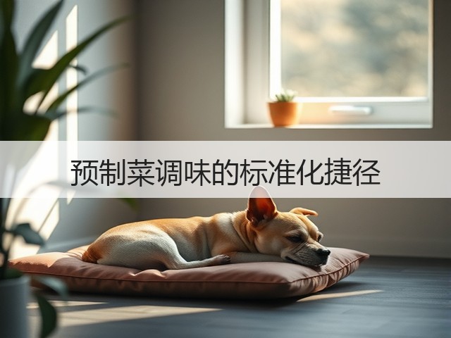 预制菜调味的标准化捷径(图1) 预制菜调味的标准化捷径(图1)