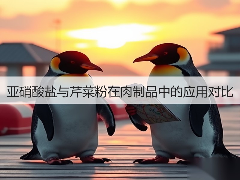 亚硝酸盐与芹菜粉在肉制品中的应用对比