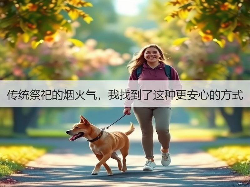 传统祭祀的烟火气，我找到了这种更安心的方式