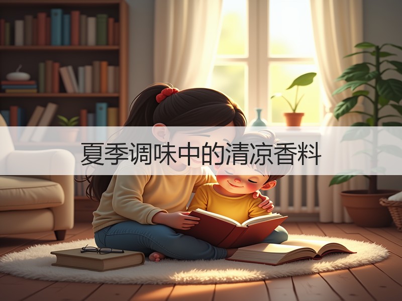 夏季调味中的清凉香料