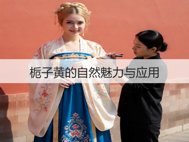 栀子黄的自然魅力与应用(图1) 栀子黄的自然魅力与应用(图1)