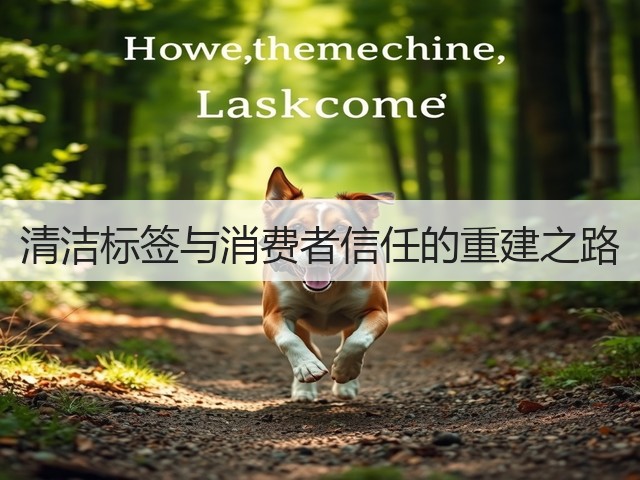 清洁标签与消费者信任的重建之路(图3) 清洁标签与消费者信任的重建之路(图3)