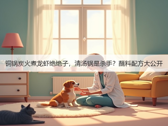 铜锅炭火煮龙虾绝绝子,清汤锅是杀手?蘸料配方大公开(图3) 铜锅炭火煮龙虾绝绝子,清汤锅是杀手?蘸料配方大公开(图3)