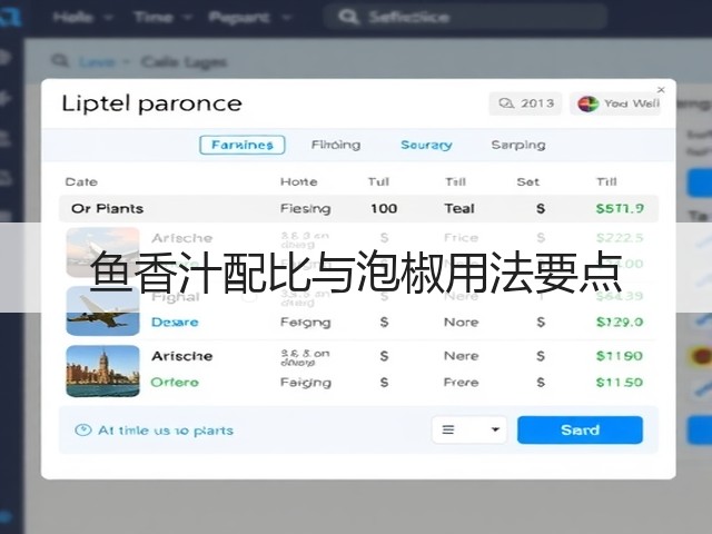 鱼香汁配比与泡椒用法要点(图1) 鱼香汁配比与泡椒用法要点(图1)