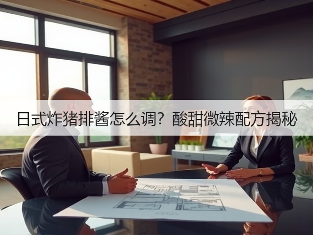 日式炸猪排酱怎么调?酸甜微辣配方揭秘(图3) 日式炸猪排酱怎么调?酸甜微辣配方揭秘(图3)