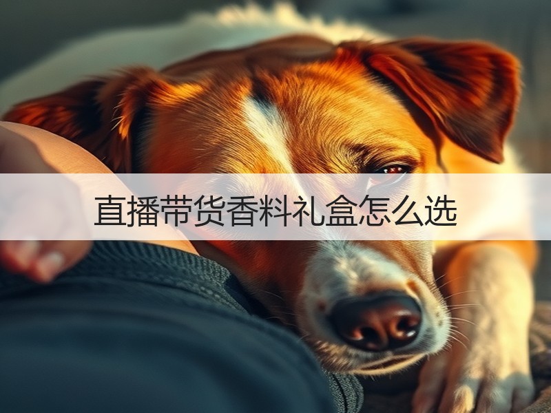 直播带货香料礼盒怎么选
