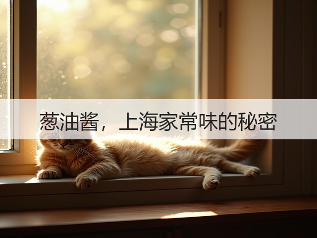 葱油酱,上海家常味的秘密(图1) 葱油酱,上海家常味的秘密(图1)