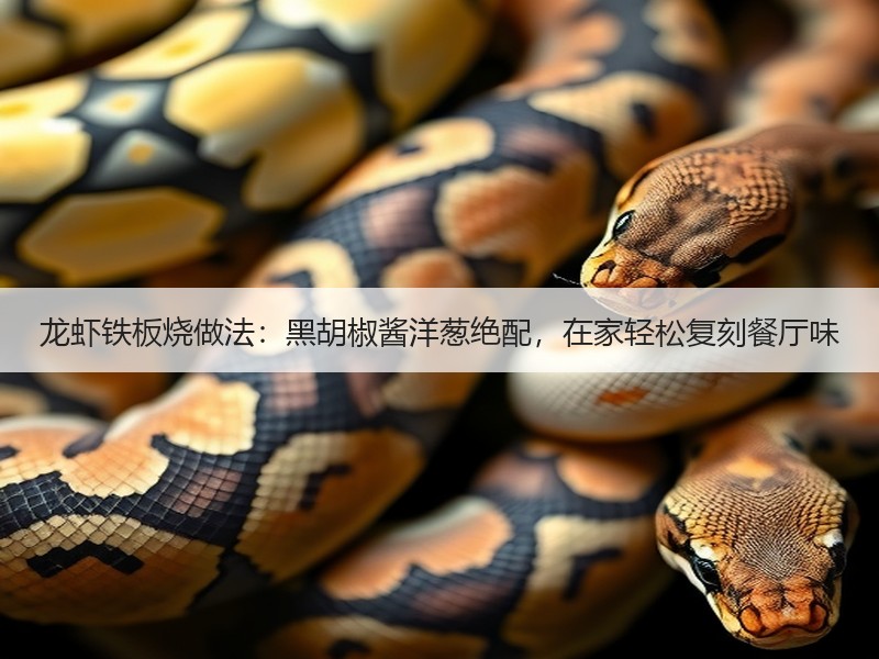 龙虾铁板烧做法：黑胡椒酱洋葱绝配，在家轻松复刻餐厅味