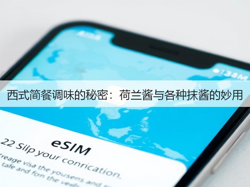 西式简餐调味的秘密：荷兰酱与各种抹酱的妙用