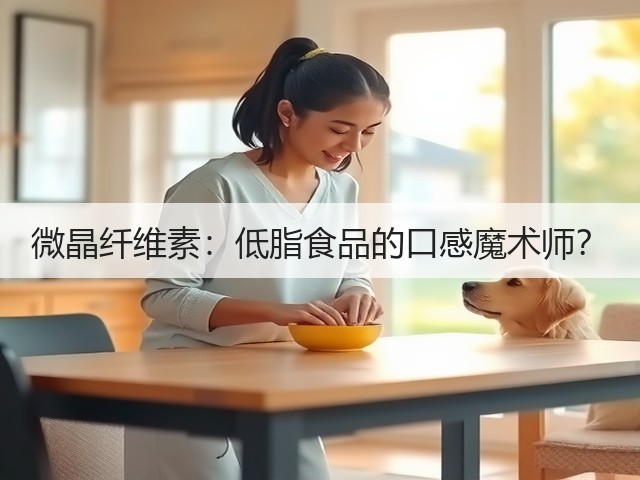 微晶纤维素:低脂食品的口感魔术师?(图2) 微晶纤维素:低脂食品的口感魔术师?(图2)