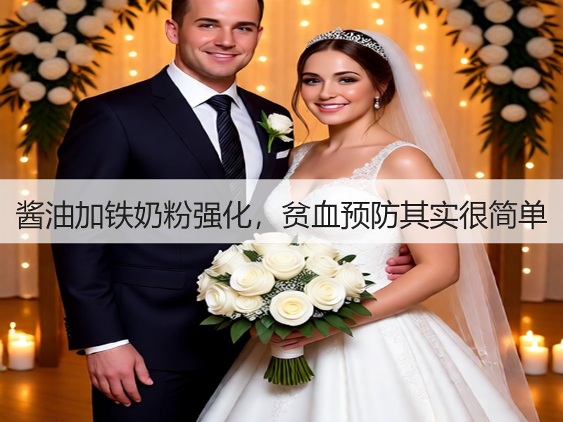 酱油加铁奶粉强化，贫血预防其实很简单