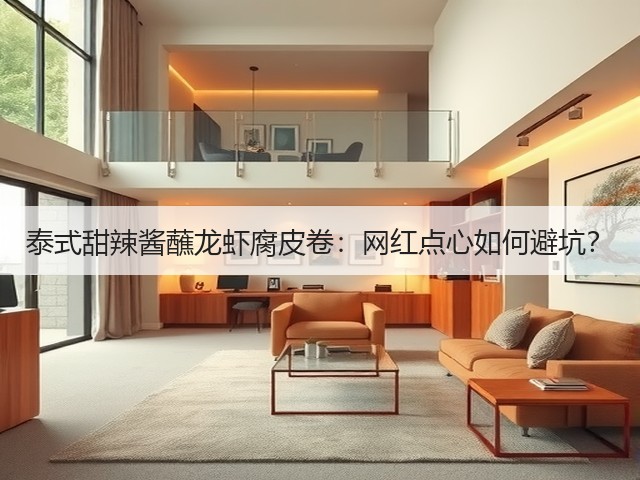 泰式甜辣酱蘸龙虾腐皮卷:网红点心如何避坑?(图2) 泰式甜辣酱蘸龙虾腐皮卷:网红点心如何避坑?(图2)