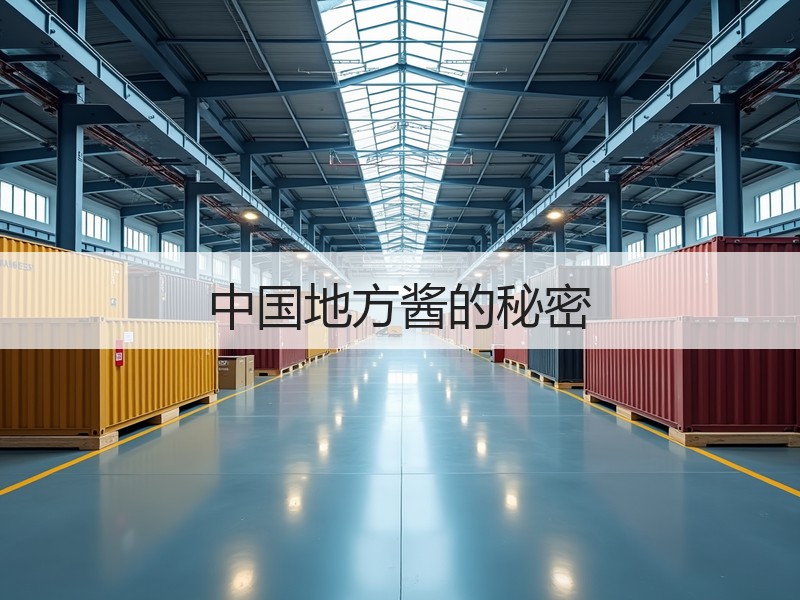 中国地方酱的秘密