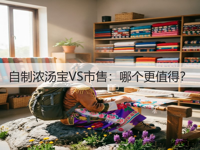 自制浓汤宝VS市售：哪个更值得？