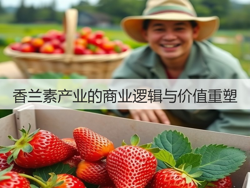 香兰素产业的商业逻辑与价值重塑