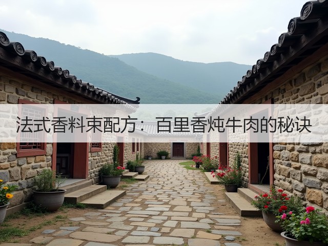 法式香料束配方:百里香炖牛肉的秘诀(图1) 法式香料束配方:百里香炖牛肉的秘诀(图1)