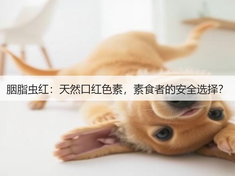 胭脂虫红：天然口红色素，素食者的安全选择？