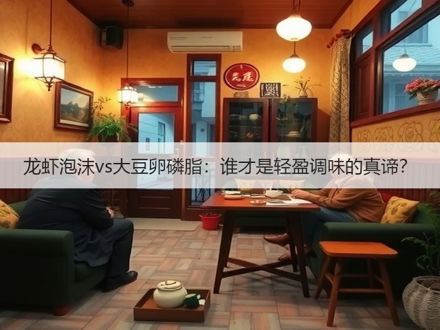 龙虾泡沫vs大豆卵磷脂:谁才是轻盈调味的真谛?(图2) 龙虾泡沫vs大豆卵磷脂:谁才是轻盈调味的真谛?(图2)