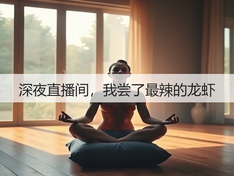 深夜直播间，我尝了最辣的龙虾