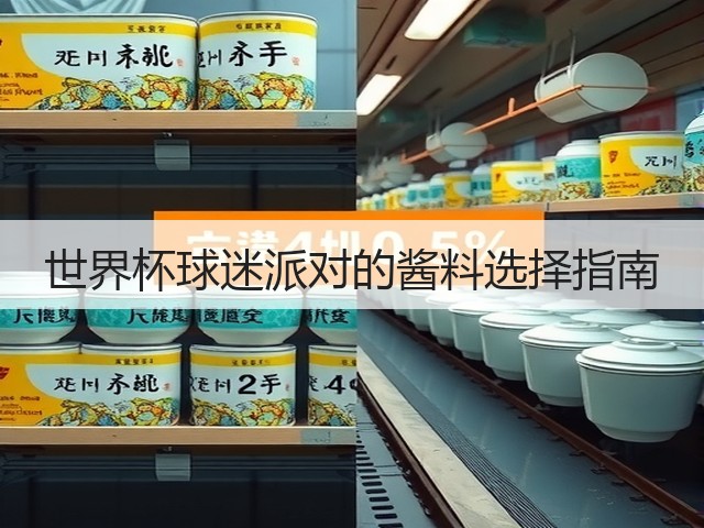世界杯球迷派对的酱料选择指南(图3)