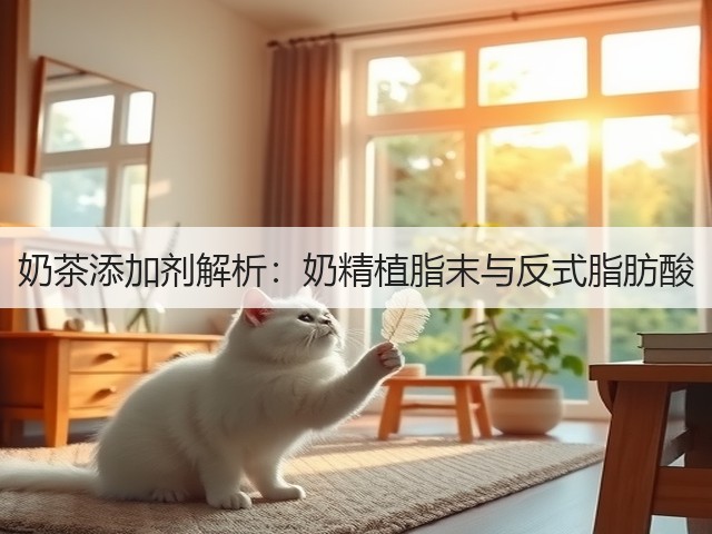 奶茶添加剂解析:奶精植脂末与反式脂肪酸(图2) 奶茶添加剂解析:奶精植脂末与反式脂肪酸(图2)