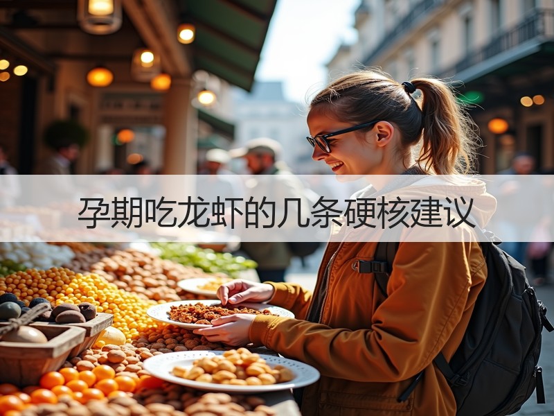 孕期吃龙虾的几条硬核建议